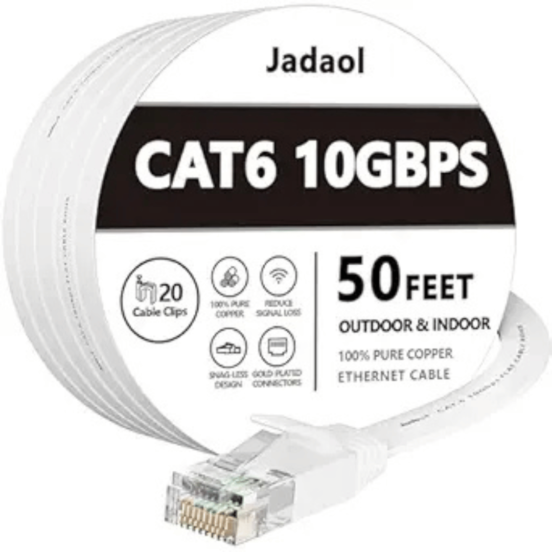 Cat 6 Ethernet Cable 50ft