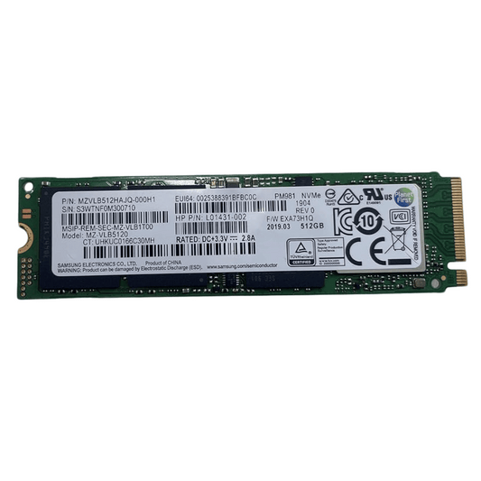 512GB NVMe SSD